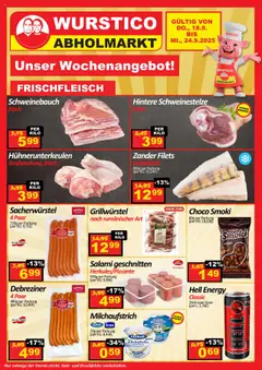 Wurstico Abholmarkt Flugblatt ab 18.09.2025 gültig