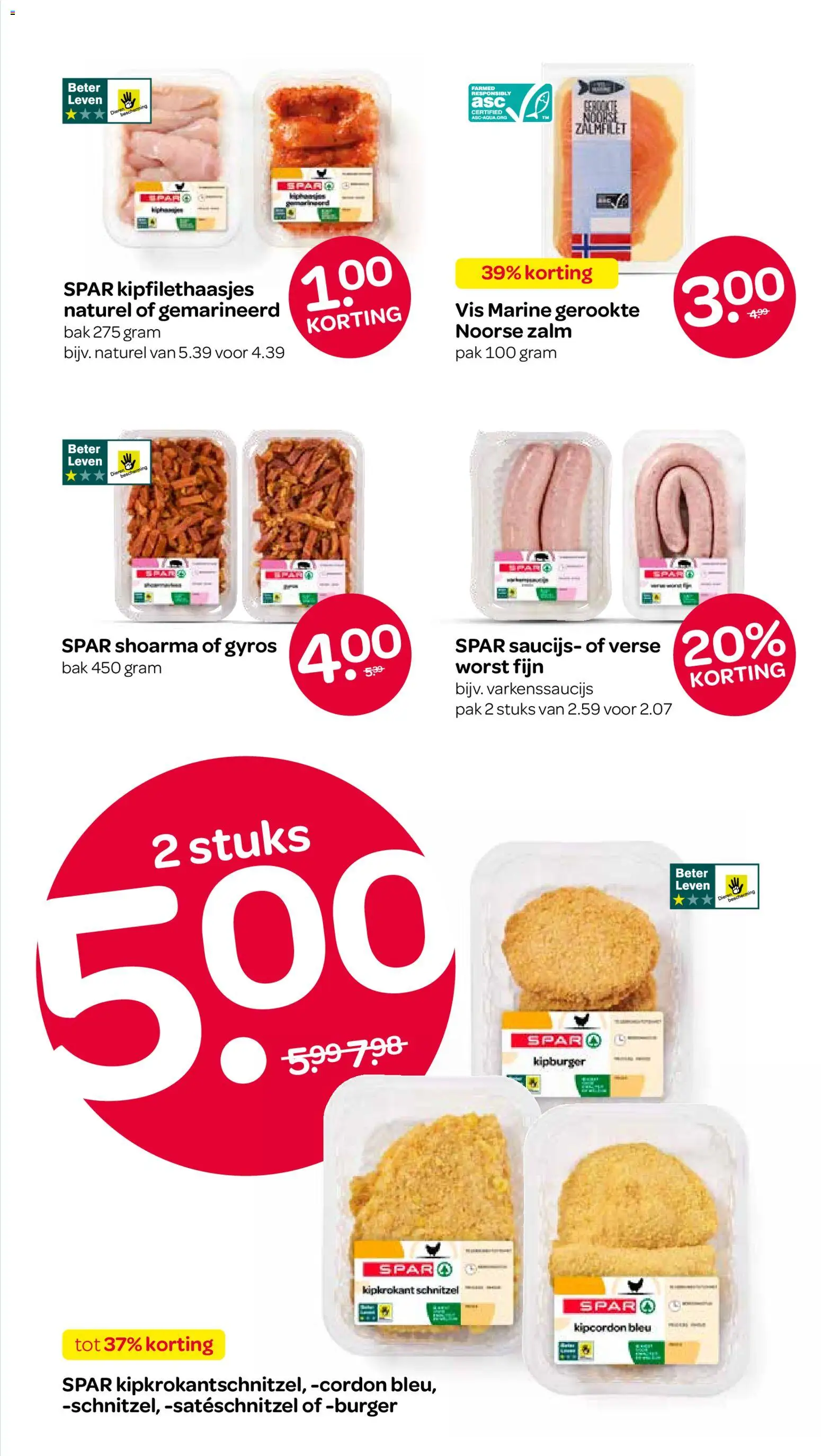 {H1} | Pagina: 7 | Producten: Zalm, Schnitzel, Lapzselatin, Worst