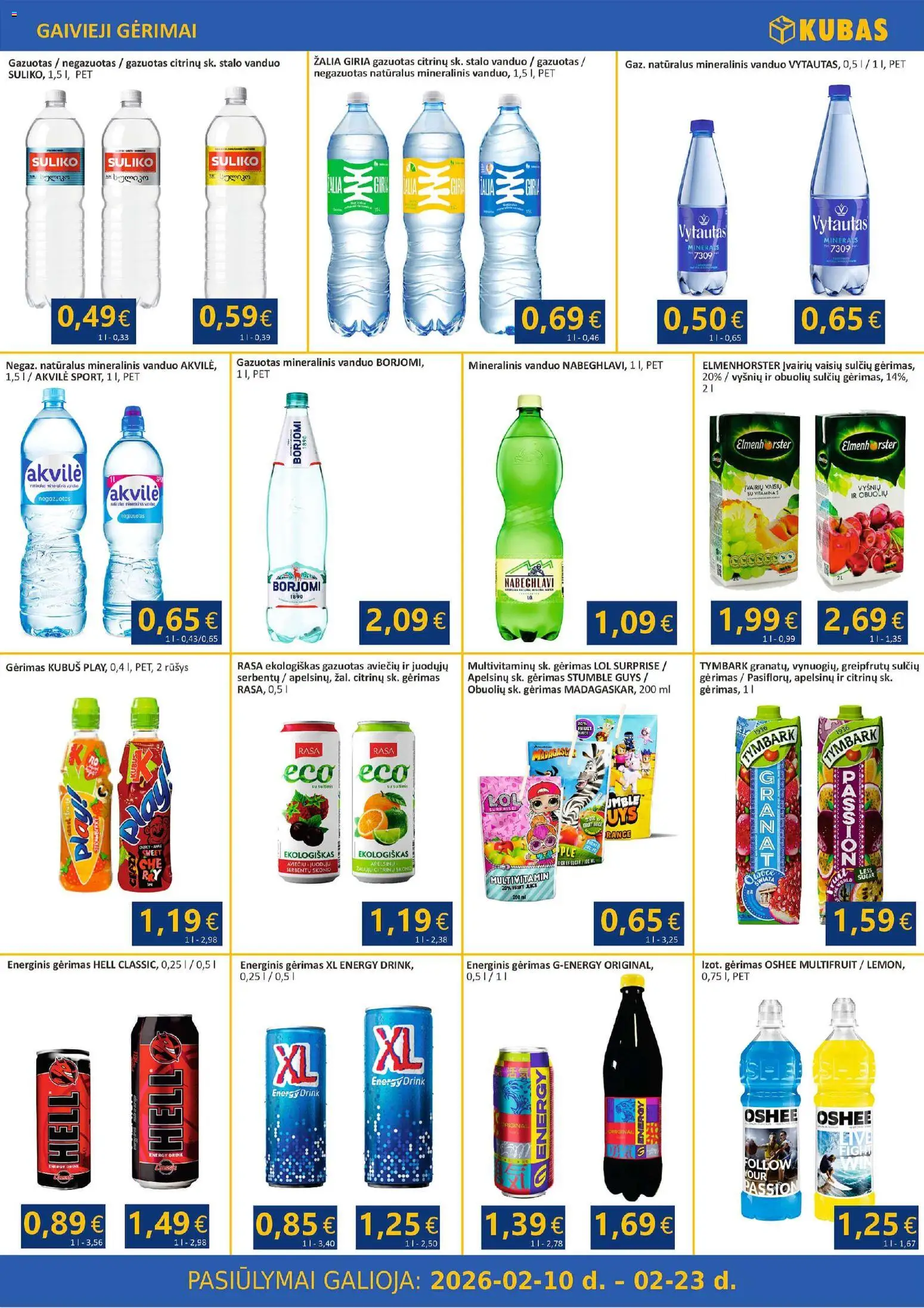 Kubas akcijos nuo 10.02.2026 | Puslapis: 10