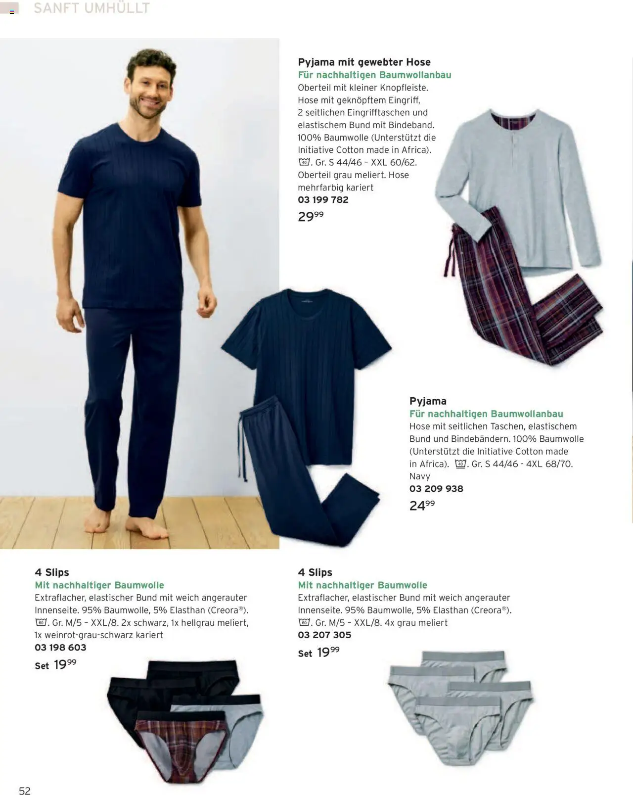 Katalog Tchibo Herbst – gültig ab 15.09.2025 | Seite: 52 | Produkte: Hose, Pyjama