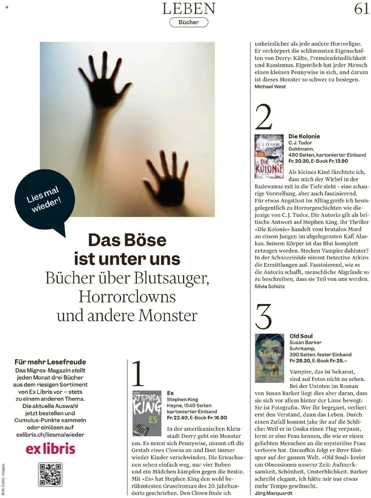Migros Magazin – gültig ab 06.10.2025 | Seite: 61 | Produkte: Sehen