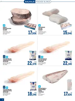 Vista previa Makro Especial Pescados Norte 4 válido desde el 06.04.2026 | Página: 4 | Productos: Pescado, Filetes de merluza, Συσκευή ροής, Caja