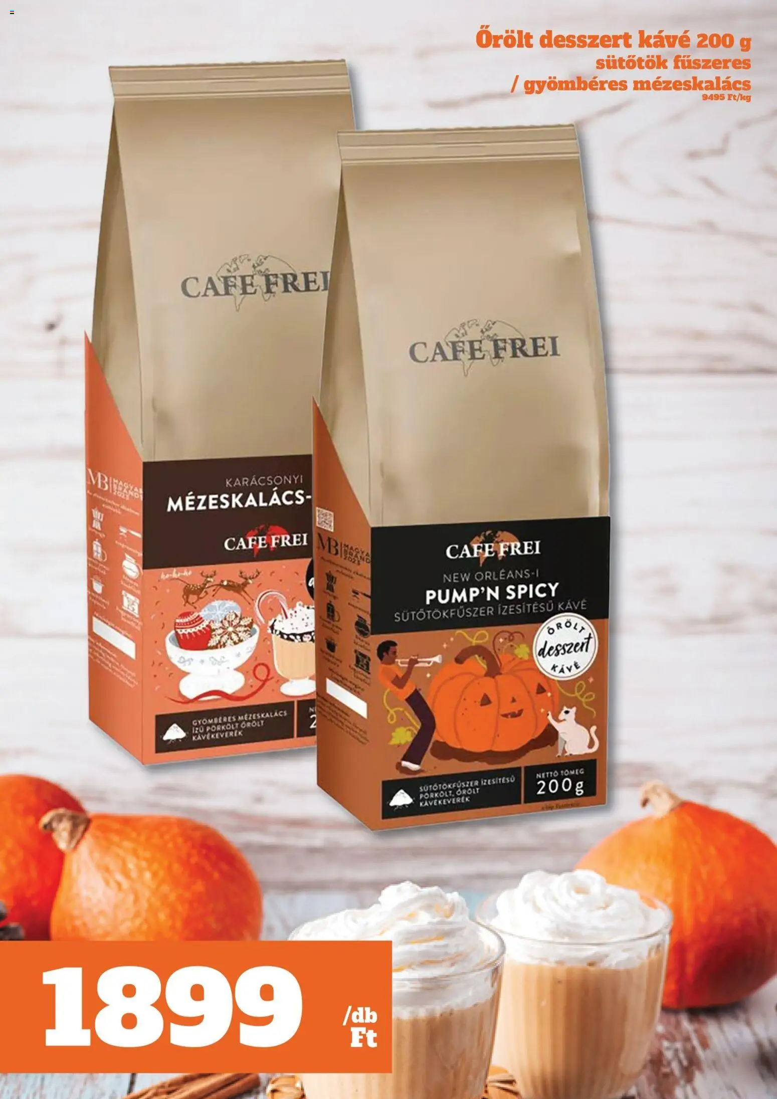 Family Diszkont akciós ujság - amely érvényes a következő dátumtól: 30.10.2025 | Oldal: 12 | Termékek: Sütőtök, Mézeskalács, Kávé