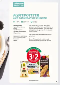 Forhåndsvisning av Hvitløksbaguetter, 2 halvstekte baguetter med ekte smør gyldig fra 02.03.2026 | Side: 9