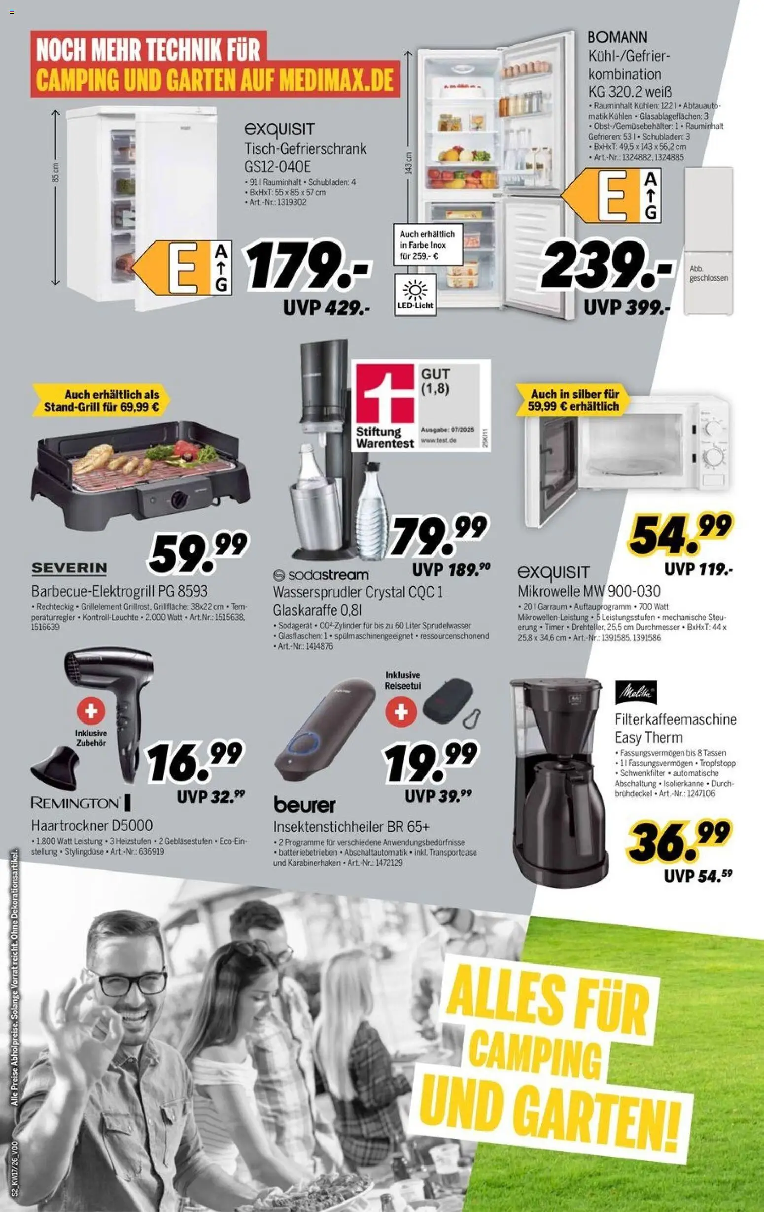 Medimax Prospekt 	 – gültig ab 18.04.2026 | Seite: 2 | Produkte: Mikrowelle, Haartrockner, Filterkaffeemaschine