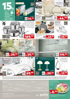 Porta! Prospekt ab 27.04.2026 gültig | Seite: 4 | Produkte: Bett, Creme, Kartoffeln, Fleisch