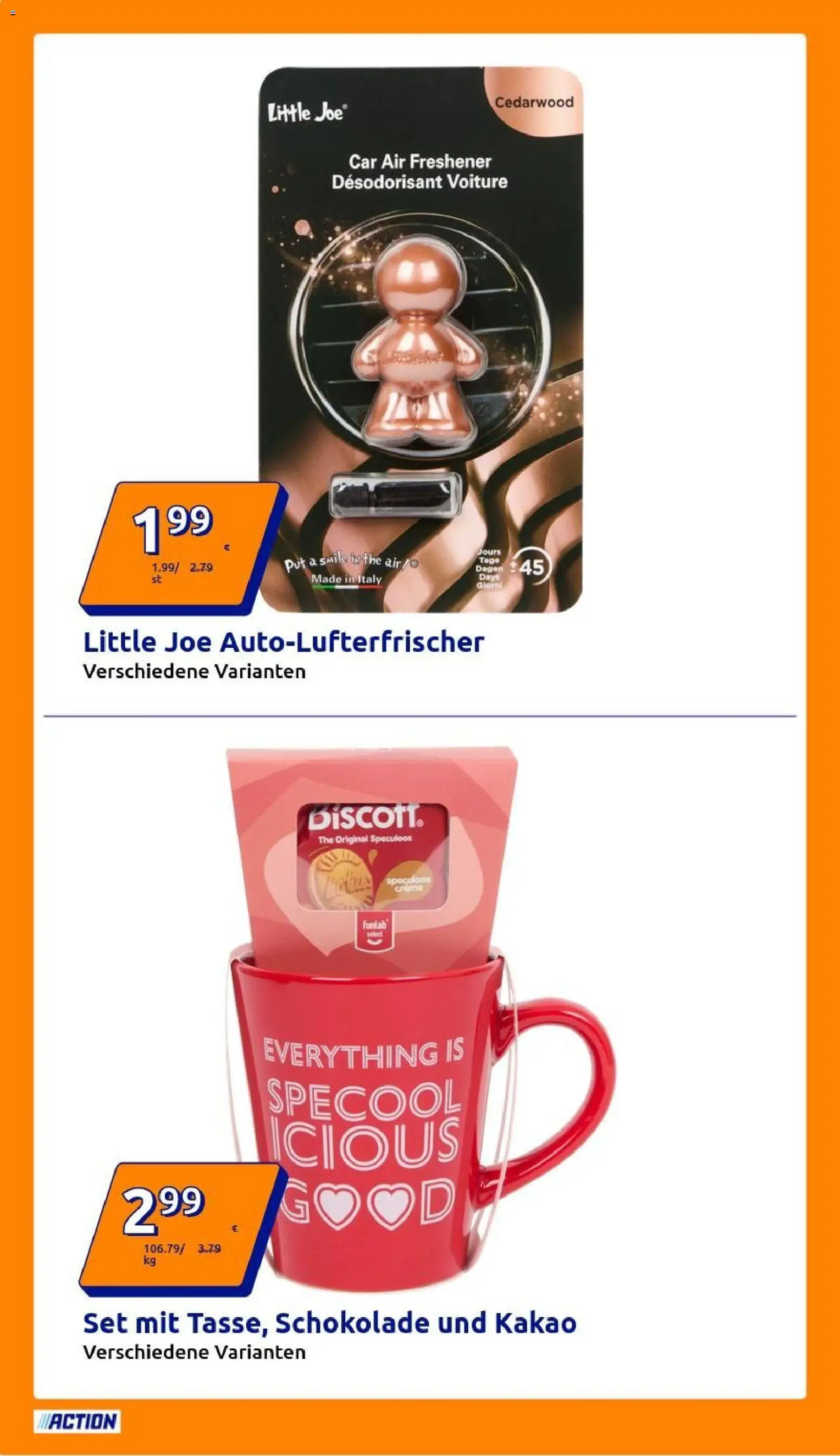 Action Flugblatt gültig ab 19.11.2025 | Seite: 4 | Produkte: Schokolade