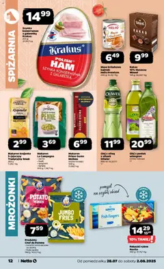 Netto gazetka - Spożywcza od 28.07.2025 | Strona: 12
