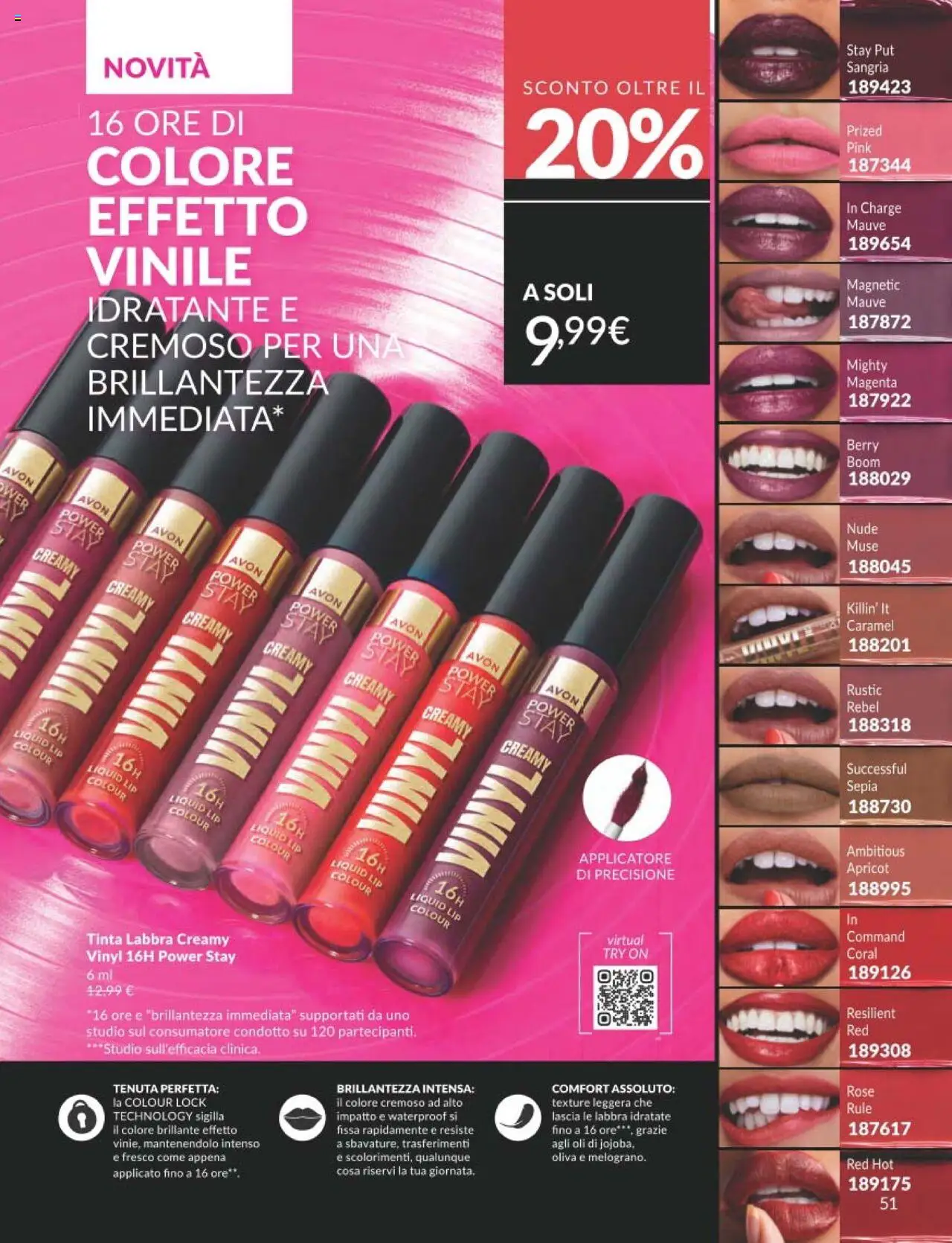 Volantino Avon del 01.09.2025 | Pagina: 51