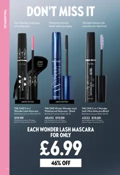 Preview of Oriflame - Offers valid from 15.04.2026 | Page: 56 | Products: Brush, Mascara
