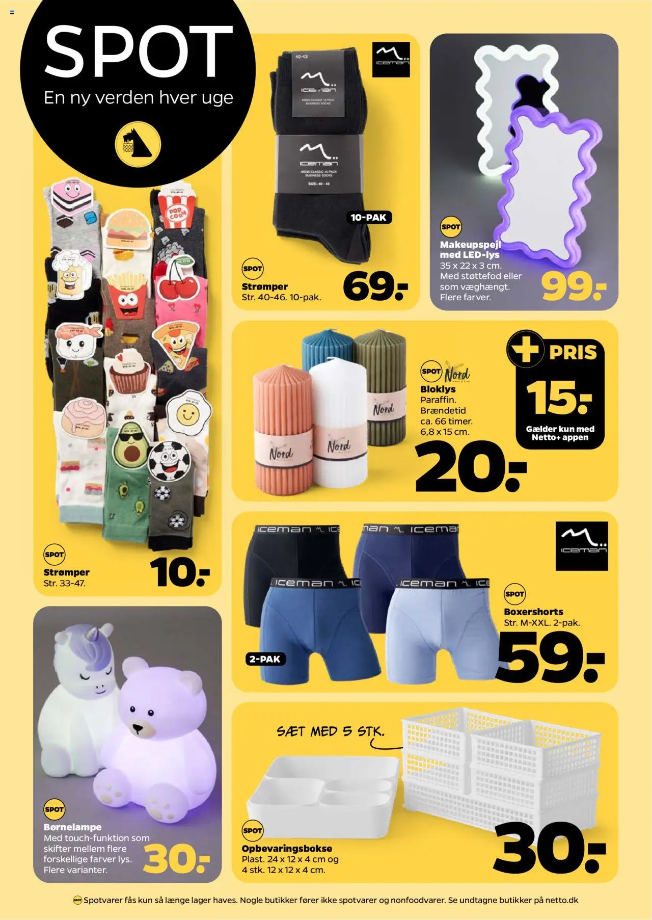 Netto tilbudsavis – gyldig fra 27.09.2025 | Side: 29 | Produkter: Makeup, Shorts, Søm, Strømper