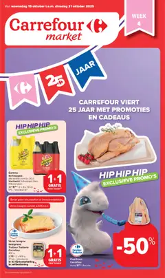 Carrefour - Market Promoties  - Voorbeeld van een folder van Carrefour, geldig van 15.10.2025