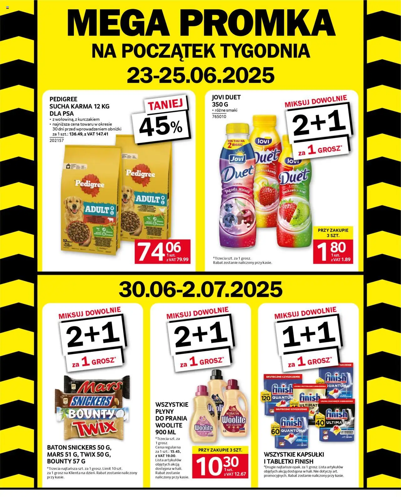 Selgros cash&carry Gazetka od 18.06.2025 | Strona: 28 | Produkty: Tabletki finish, Pedigree, Baton, Detergent