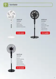 01.11.2025 tarihinden itibaren geçerli olan Arçelik kataloğu önizlemesi | Sayfa: 28 | Ürünler: Saat, Vantilatör