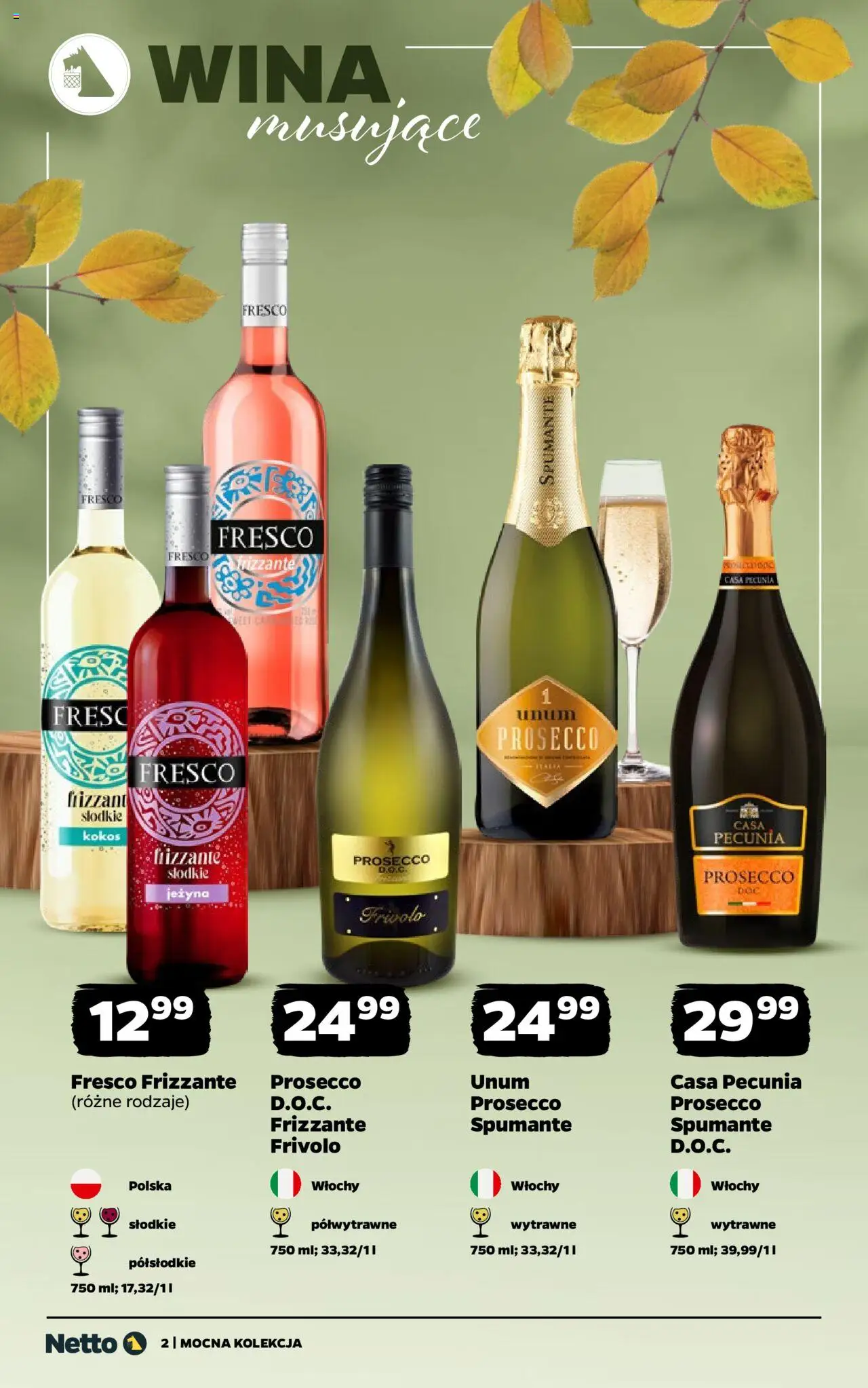 Netto gazetka - Wina od 13.10.2025 | Strona: 2 | Produkty: Fresco, Prosecco