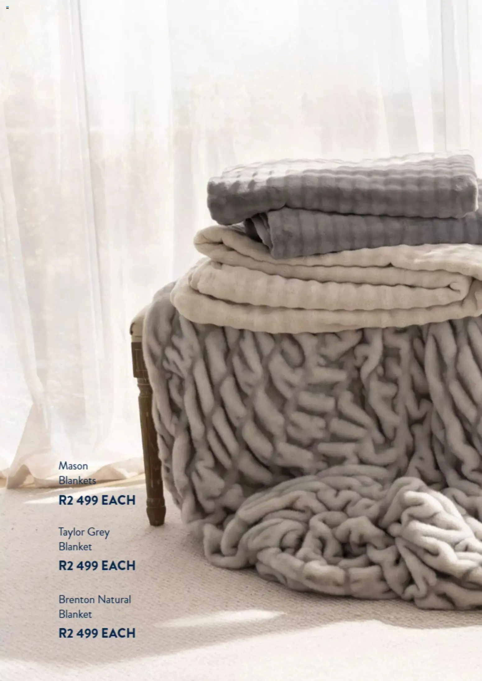New Volpes catalogue – valid from 01.03.2026 | Page: 18 | Products: Blankets, Blanket