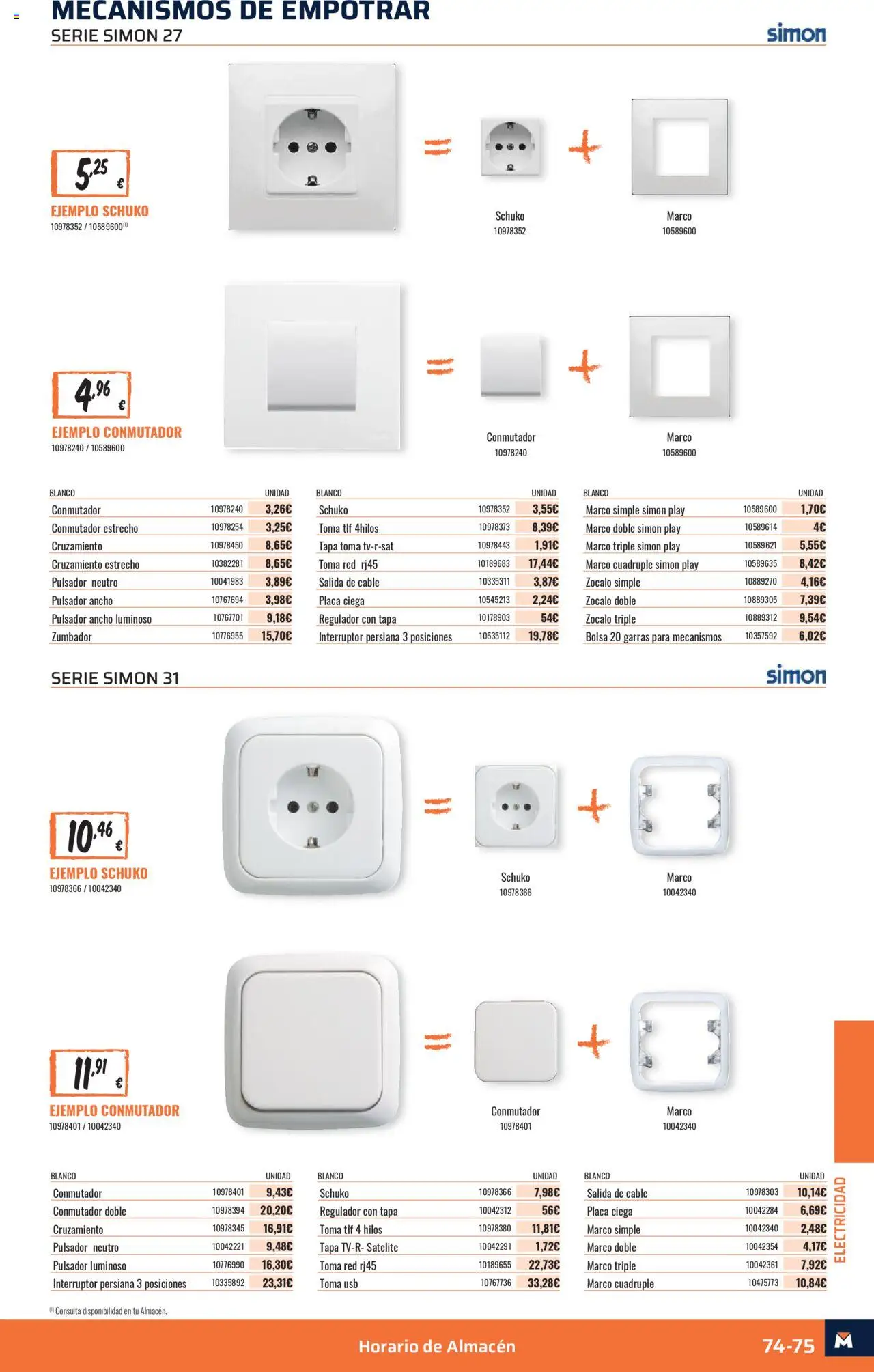 Obramat - Pamplona  │ válido desde el 10.10.2025 | Página: 75 | Productos: Satélite, Bolsa, USB, Marco