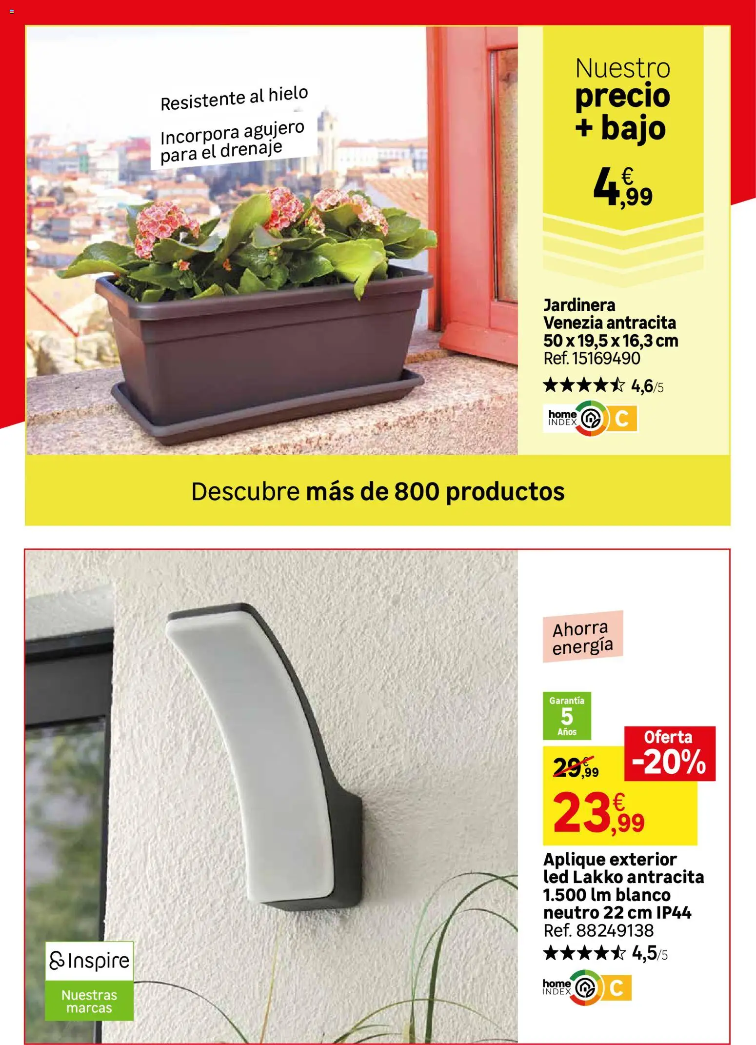 Leroy Merlin catálogo │ válido desde el 30.12.2025 | Página: 64 | Productos: Ηλεκτρονικα ειδη, Jardinera