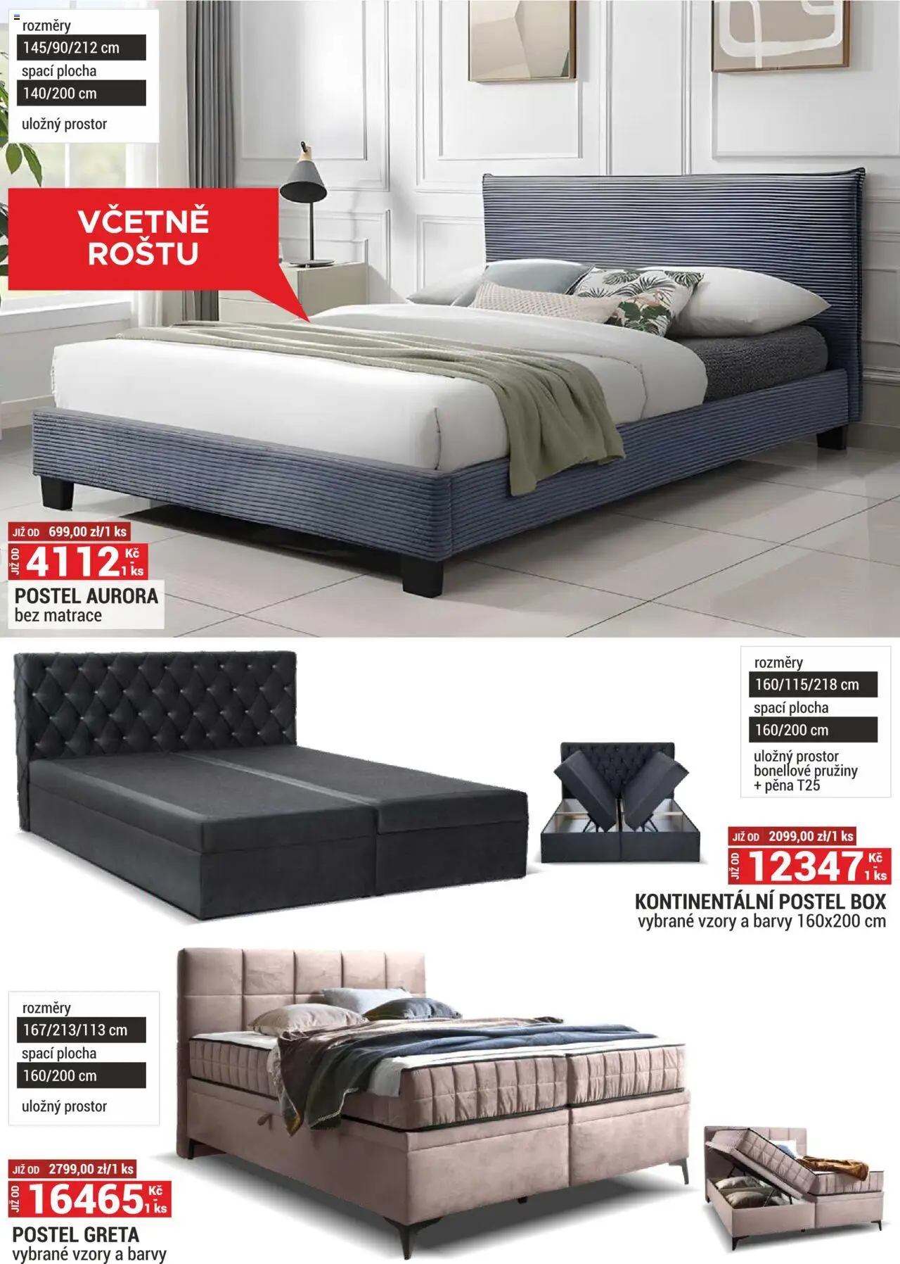 Merkury Market leták od 01.10.2025 | Strana: 37 | Produkty: Box, Postel, Matrace, Barvy