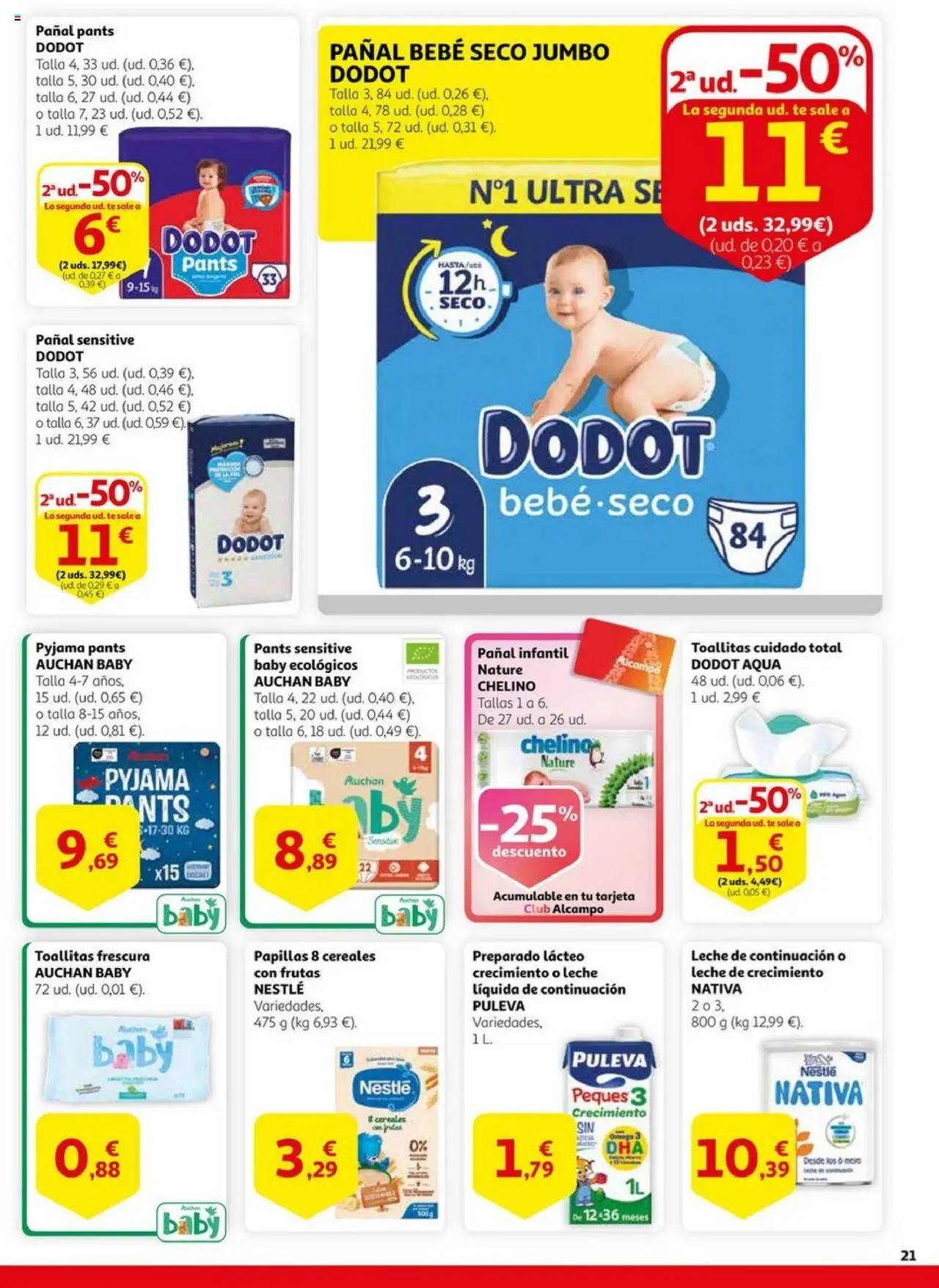 Alcampo - Especial Mascotas Guanya en estalvi │ válido desde el 20.05.2025 | Página: 21 | Productos: Leche, Cereales, Té