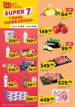 PerSu nedeljna akcija - pregled PerSu kataloga - važi od 18.09.2025