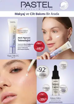 01.04.2026 tarihinden itibaren geçerli olan Rossmann kataloğu önizlemesi | Sayfa: 12 | Ürünler: Krem, Makyaj, CC krem