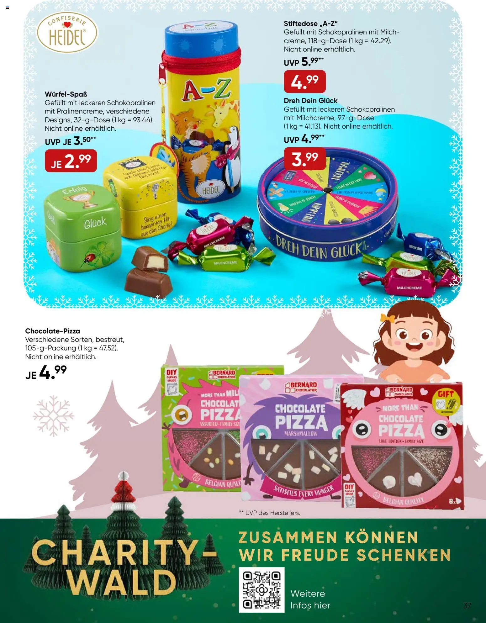 Galeria Karstadt Kaufhof  Weihnachtsmagazin – gültig ab 27.10.2025 | Seite: 37 | Produkte: Milch, Pizza