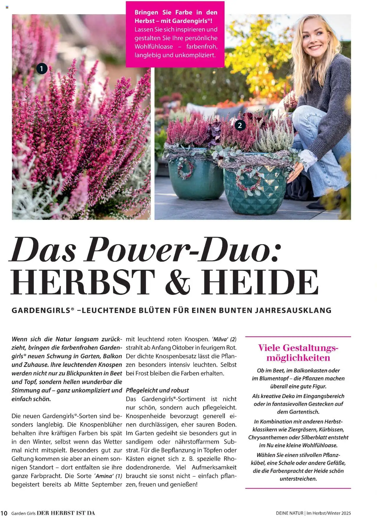 Dehner Prospekt Deine Natur – gültig ab 09.10.2025 | Seite: 10 | Produkte: Blumentopf