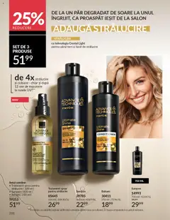 Noul catalog Avon – valabil de la 01.09.2025 | Pagină: 210 | Produse: Șampon, Balsam