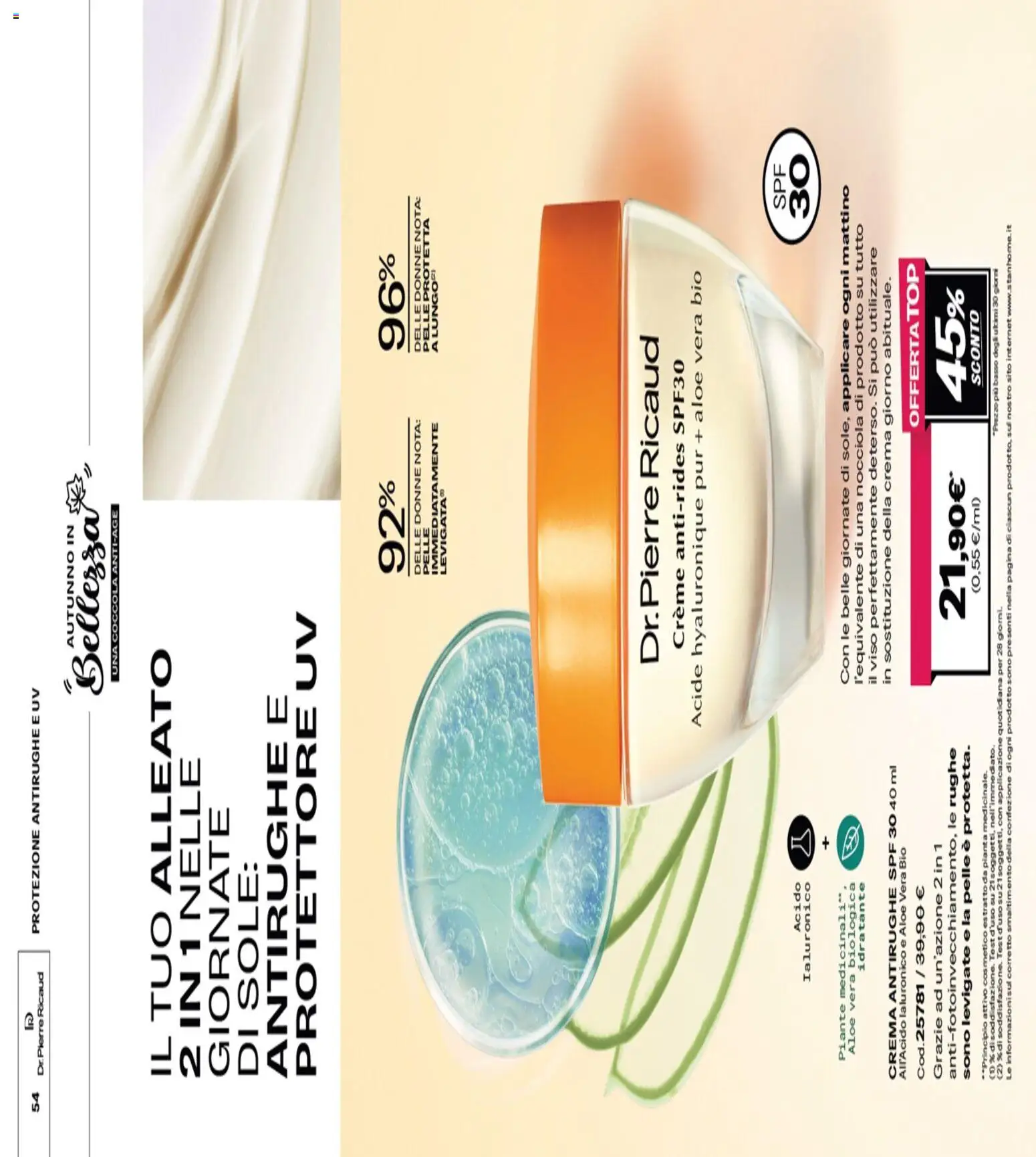 Volantino Stanhome del 21.10.2025 | Pagina: 28 | Prodotti: Crema, Aloe vera