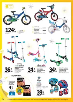 Vista previa E.Leclerc - Juguetes  válido desde el 03.11.2025 | Página: 74 | Productos: Bicicleta, Patinete, Bandeja
