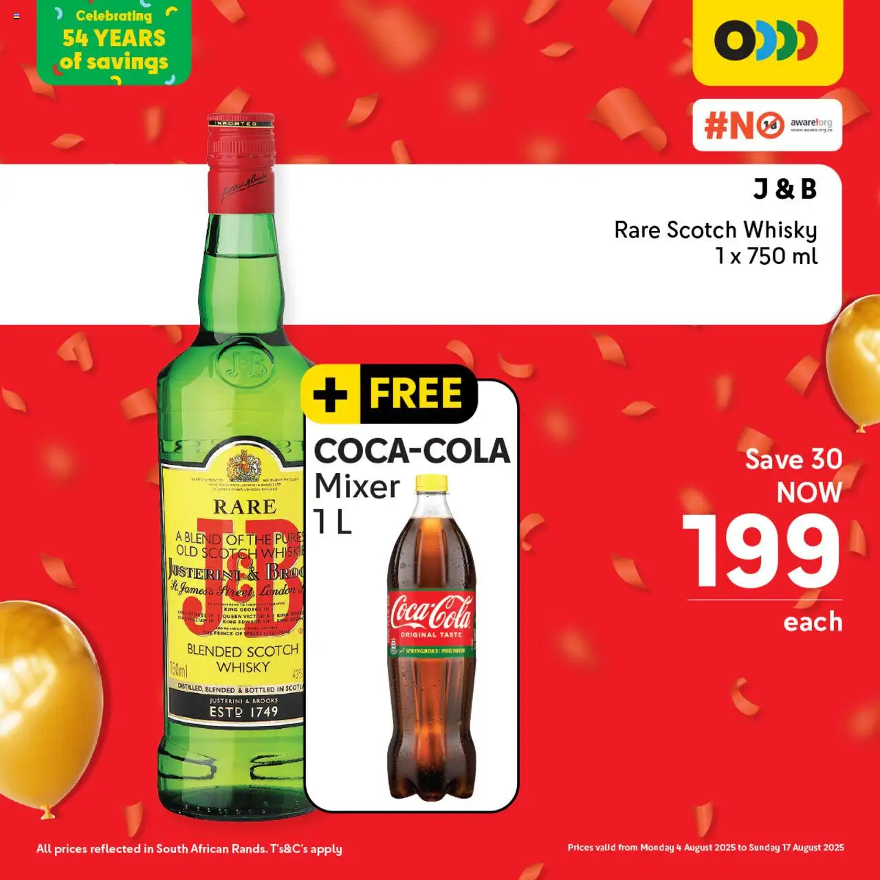 Makro Birthday Deals Liquor │ valid from 04.08.2025 | Page: 9 | Products: Mixer