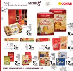 Anteprima del volantino CORNET LINDOR LINDT, vari tipi 200 g valido a partire dal 10.12.2025 | Pagina: 4