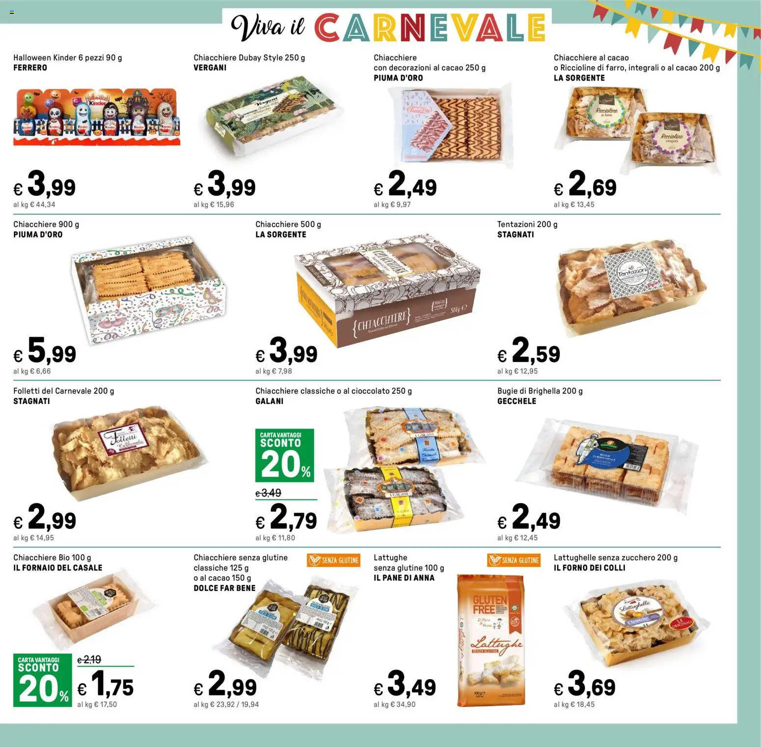 Volantino Iper del 12.02.2026 | Pagina: 45 | Prodotti: Cioccolato, Zucchero, Forno, Il forno