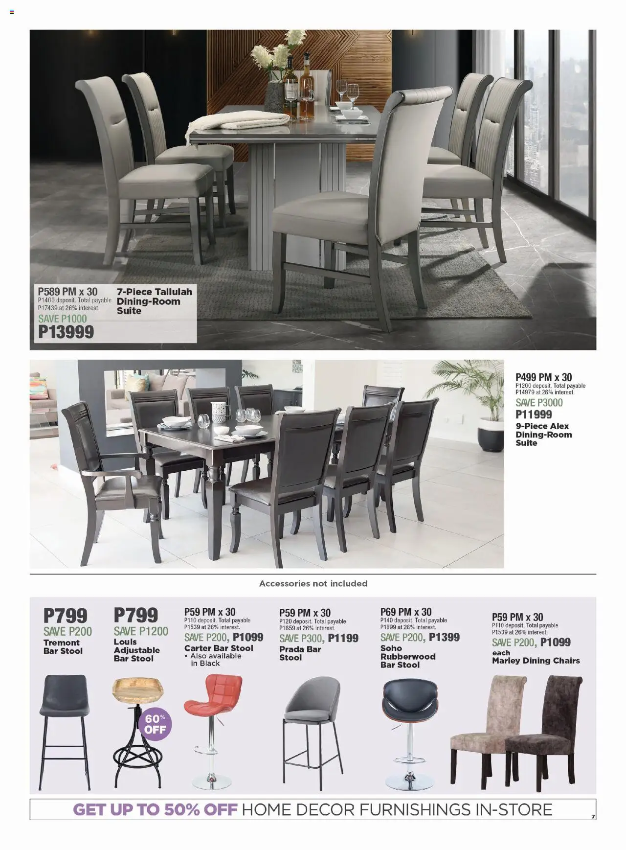 House and Home - Botswana Catalogue │ valid from 18.08.2025 | Page: 7 | Products: Stool, Bar stool