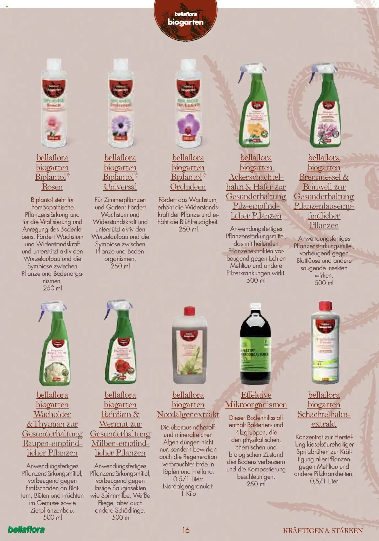 bellaflora Flugblatt gültig ab 24.06.2022 | Seite: 16
