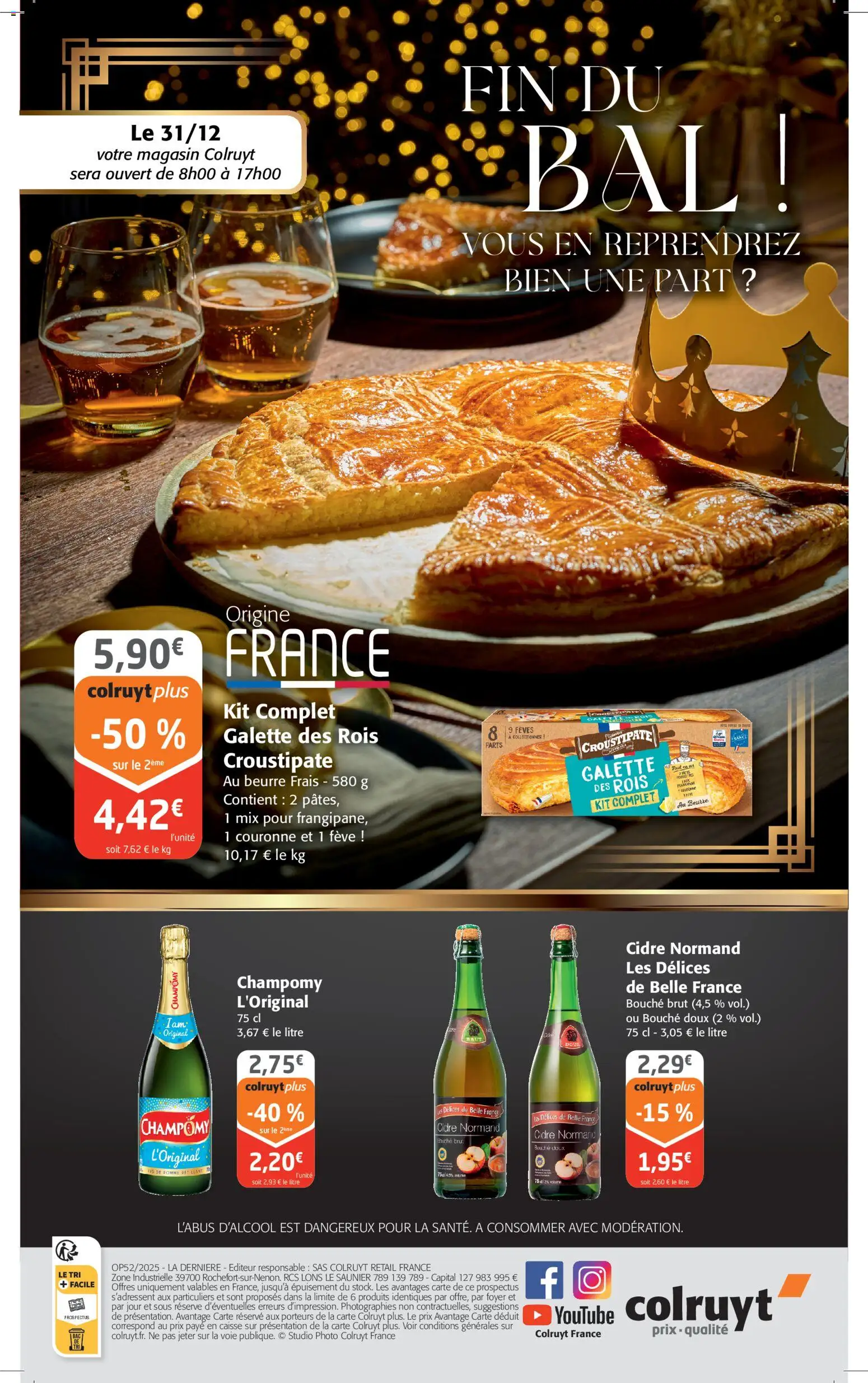 {H1} | Page: 12 | Produits: Galette des rois, Fève, Cidre, Pâtes