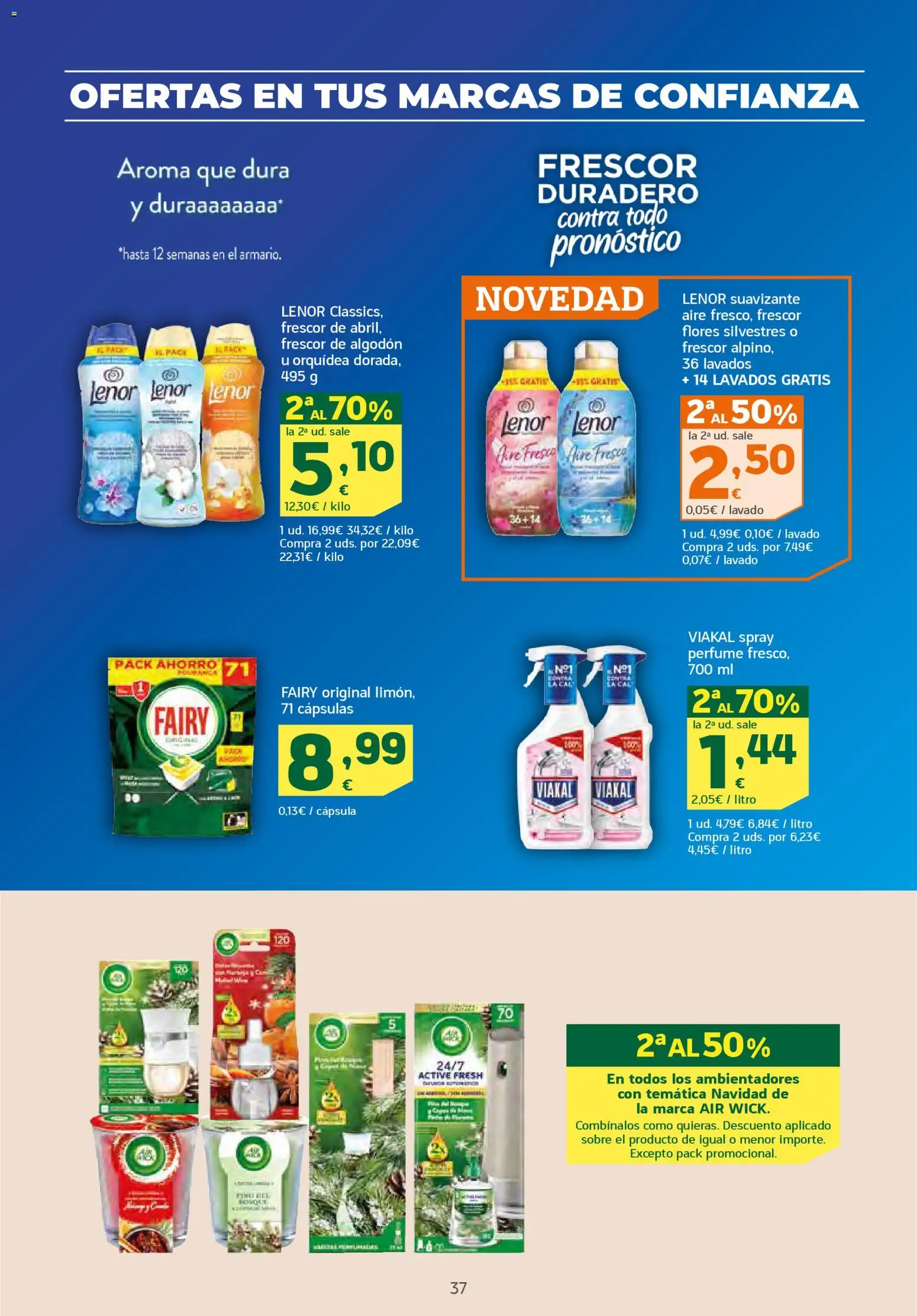 HiperDino folleto │ válido desde el 18.12.2025 | Página: 37 | Productos: Perfume, Suavizante