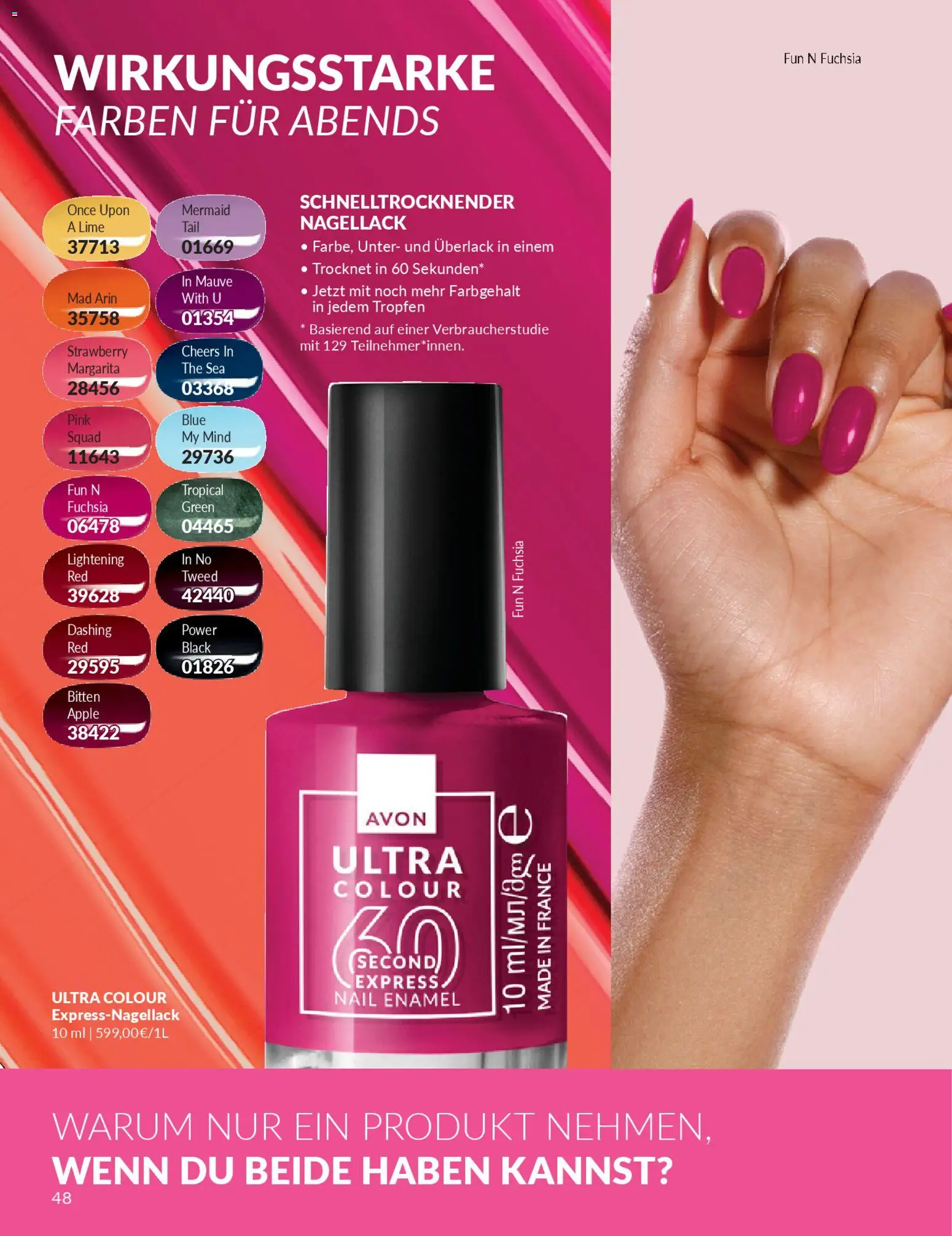 AVON Katalog März 2026 – gültig ab 01.03.2026 | Seite: 50 | Produkte: Nagellack, Apple