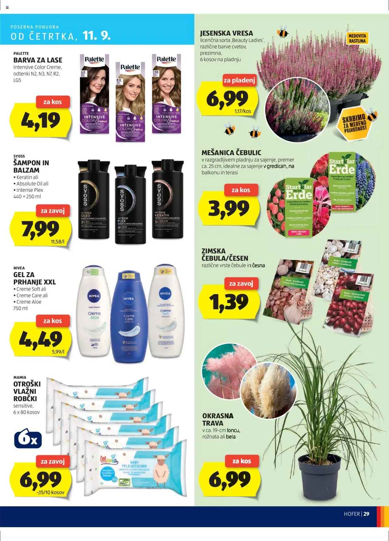 Hofer SI katalog | vrijedi od 04.09.2025 | Stranica: 29 | Proizvodi: Šampon, Nivea