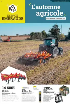Espace Emeraude - Prévisualisation de Espace Emeraude catalogue valide à partir de 08.09.2025