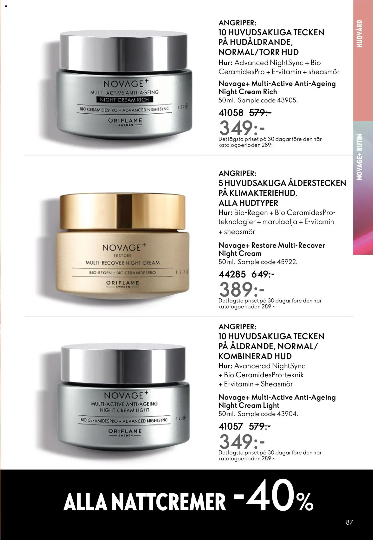 Oriflame reklamblad aktuell från 31.12.2025 | Sida: 87