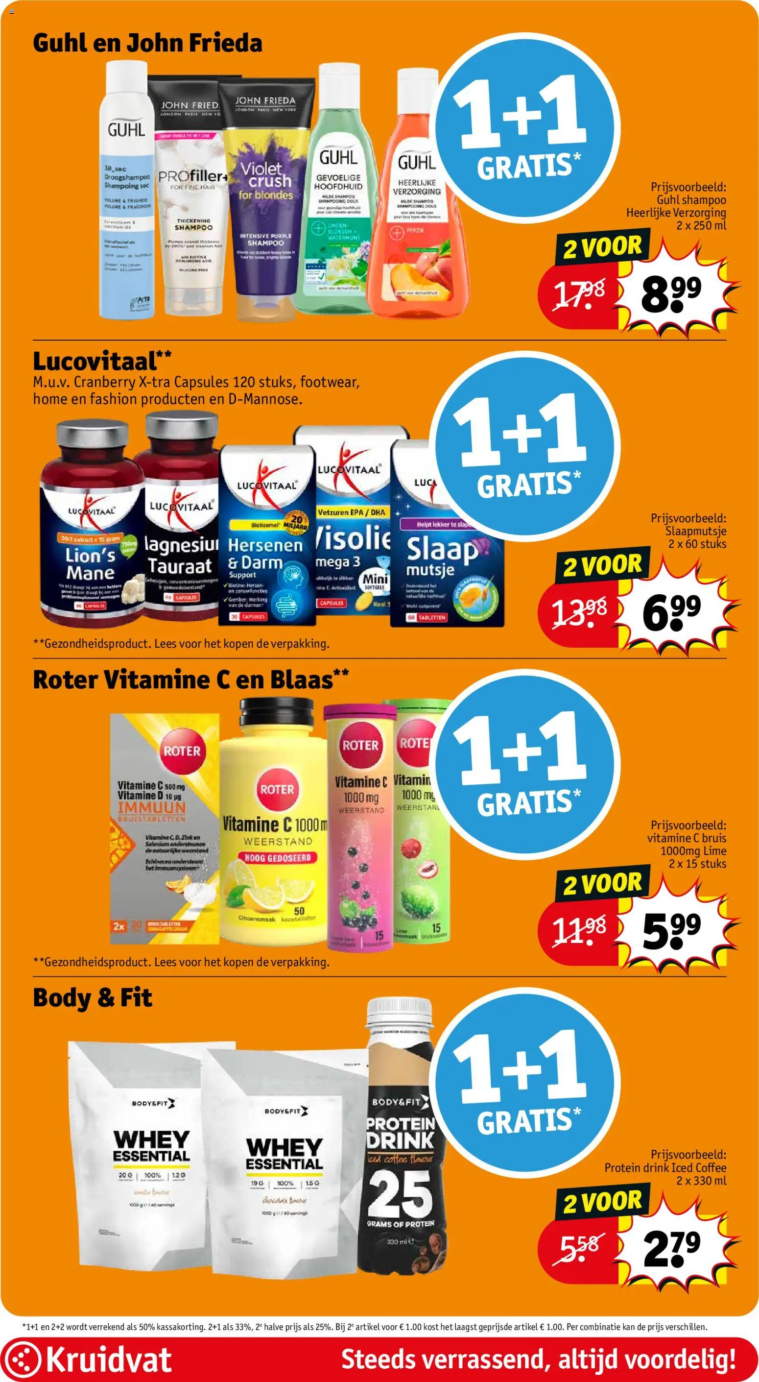 {H1} | Pagina: 4 | Producten: Kan, Whey, Gels, Vitamine C