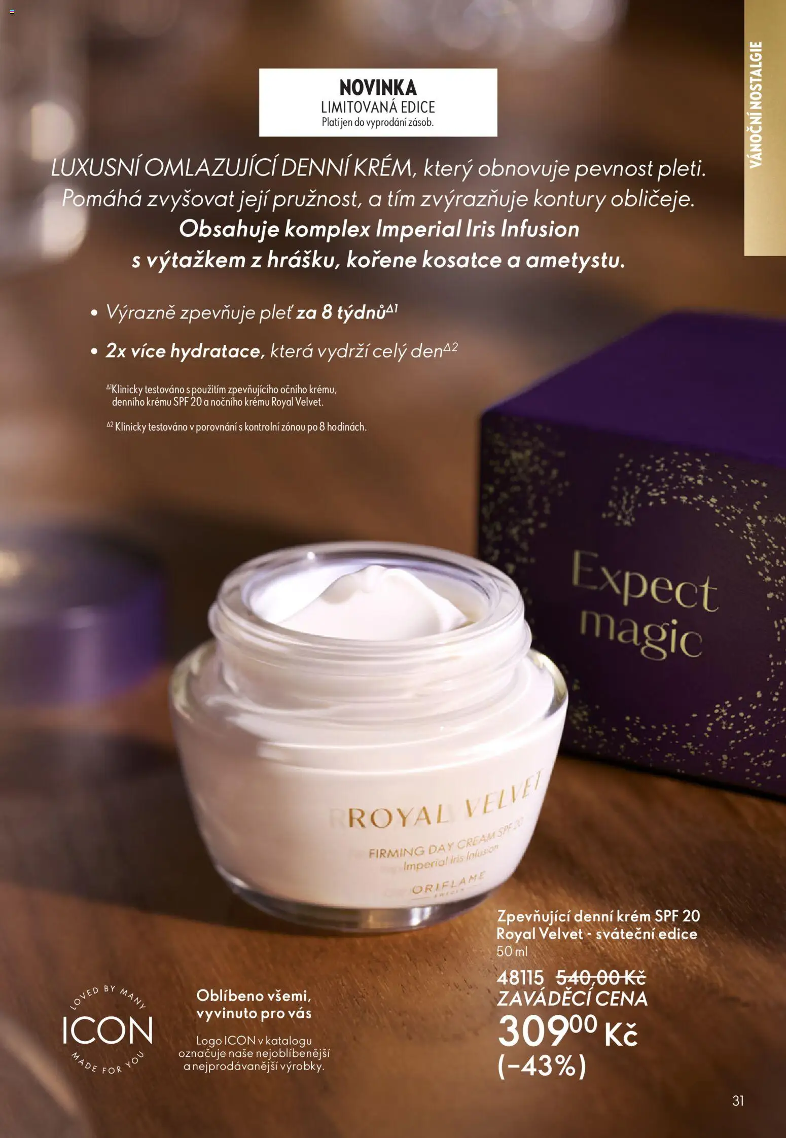 Oriflame Black Friday od 12.11.2025 | Strana: 31 | Produkty: Krém, Velvet