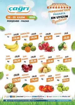 06.11.2025 tarihinden itibaren geçerli olan Çağrı Market kataloğu önizlemesi