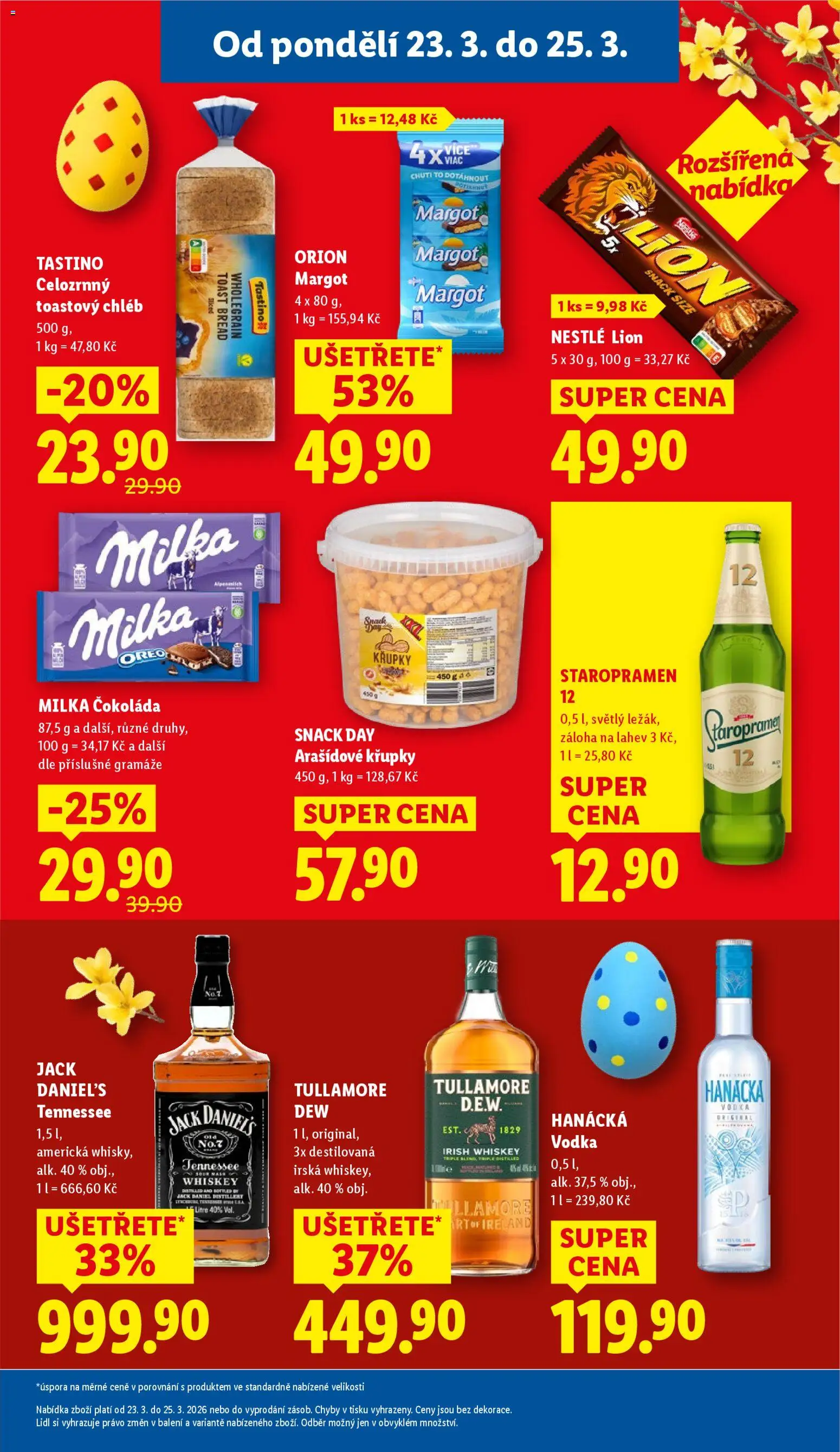 Lidl leták od 23.03.2026 💥 Nenechte si ujít TOP nabídky! ⭐ | Ceská republika