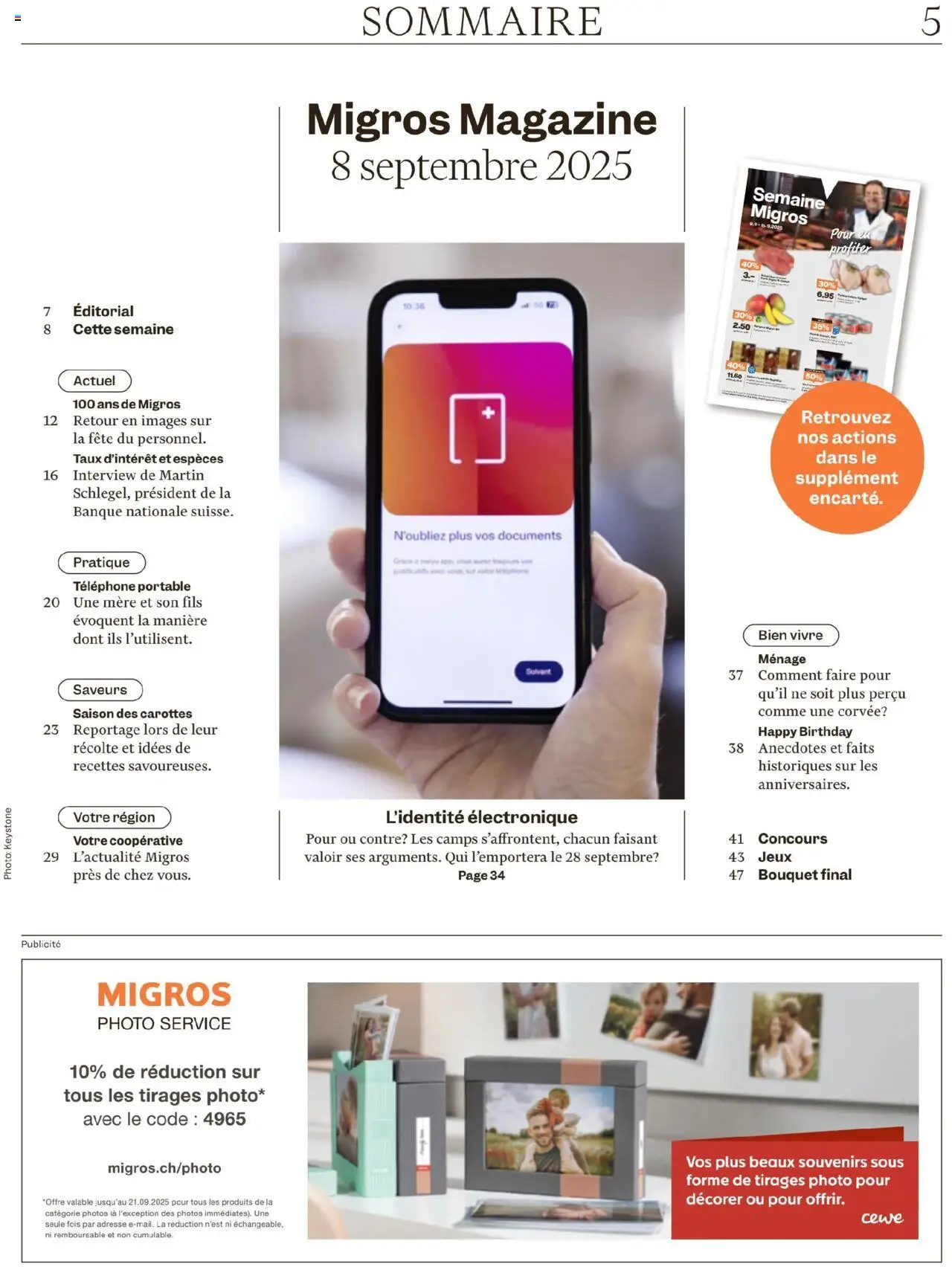 Migros Magazin FR – gültig ab 08.09.2025 | Seite: 5
