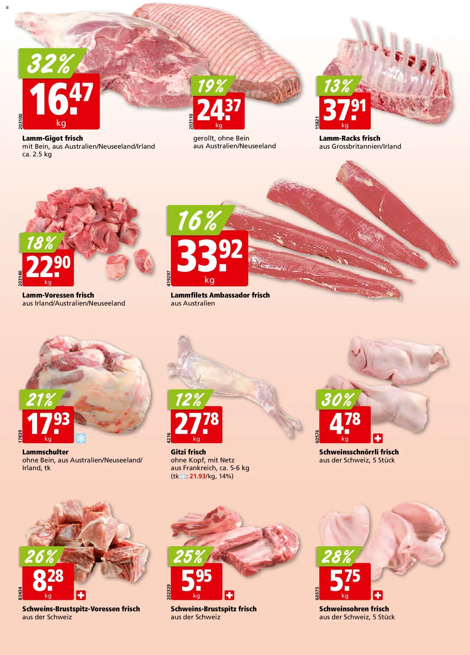 Aligro Aktionen Schlieren, Gossau SG, Frauenfeld, Rapperswil-Jona, Sargans, Bern, Brüttisellen, Pratteln, Emmen, Spreitenbach – gültig ab 27.12.2025 | Seite: 12