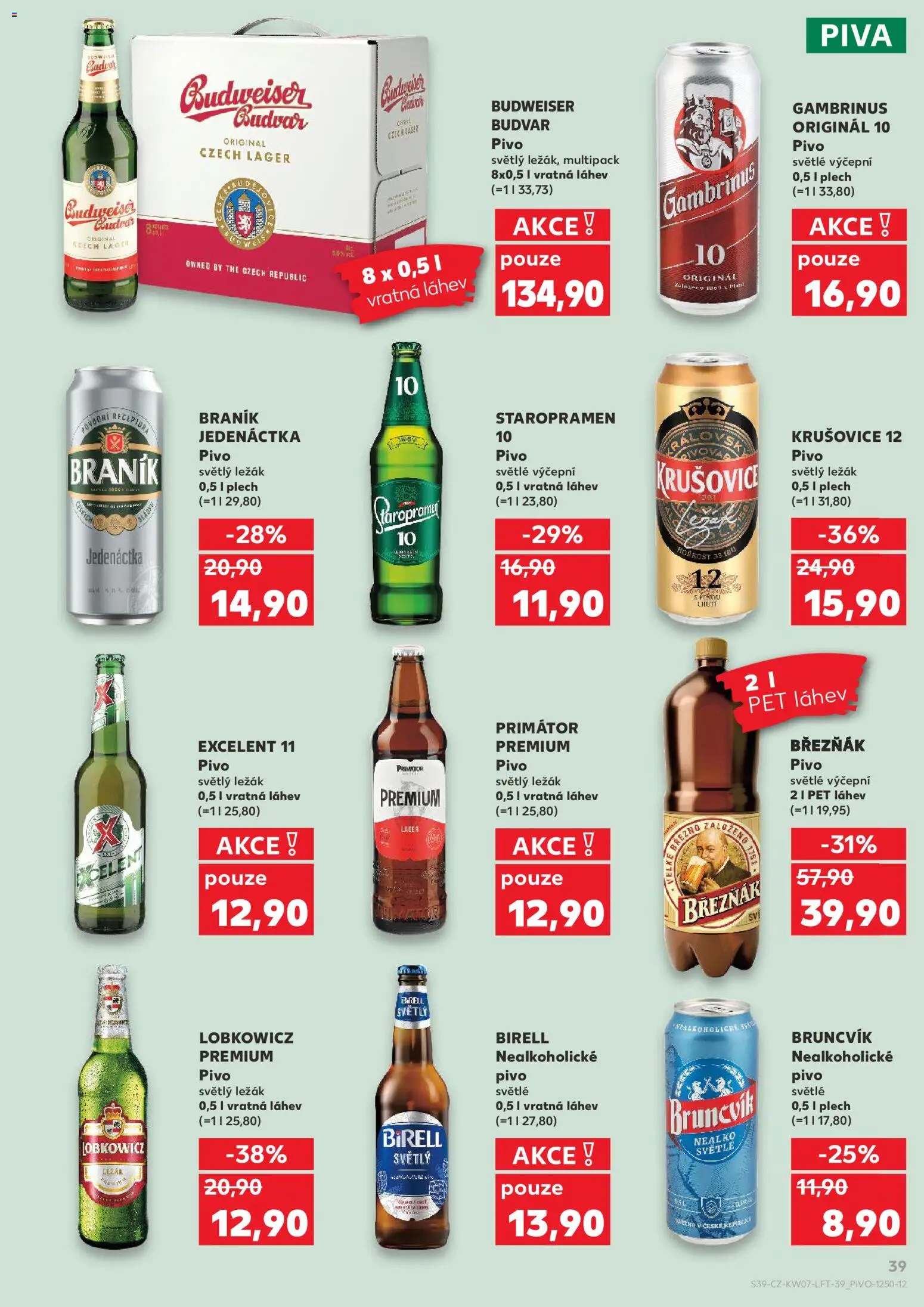 Kaufland leták - Praha 8 od 11.02.2026 | Strana: 39