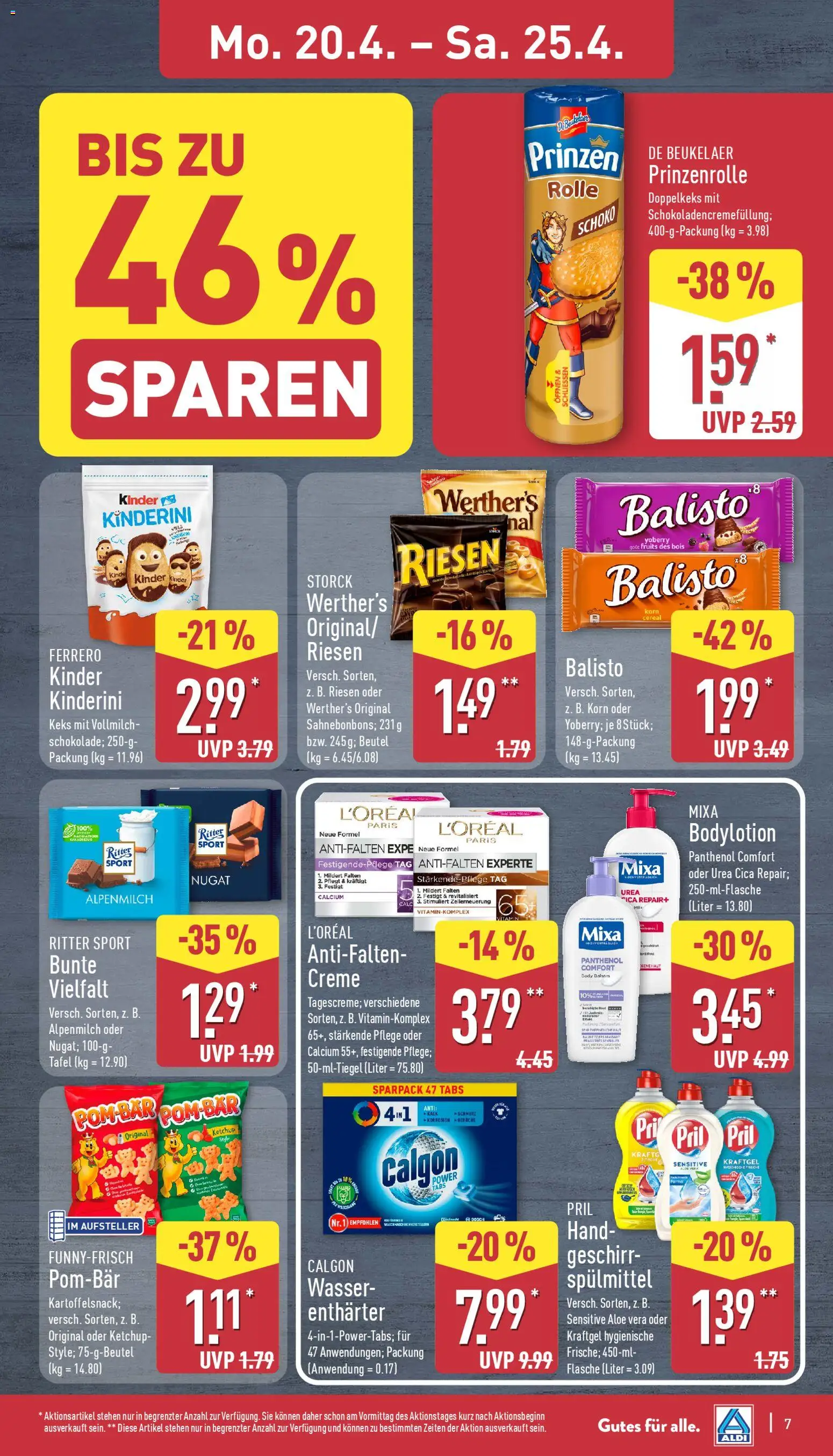 Aldi Prospekt 	 – gültig ab 20.04.2026 | Seite: 7